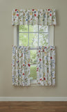 Wildflower Scalloped Tier Curtain - Multi